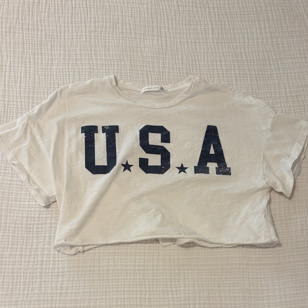 Altard State USA Cropped Tee